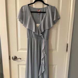 Show Me Your Mumu Jess Ruffle Maxi Dress